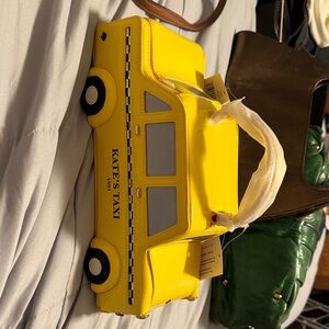 Kate Spade Bright Yellow Taxi Mini Bag